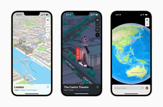 apple 3D maps